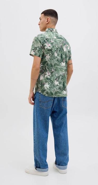 Produktbild Jack & Jones Jjhawaii Aop Shirt Ss Ln (M)