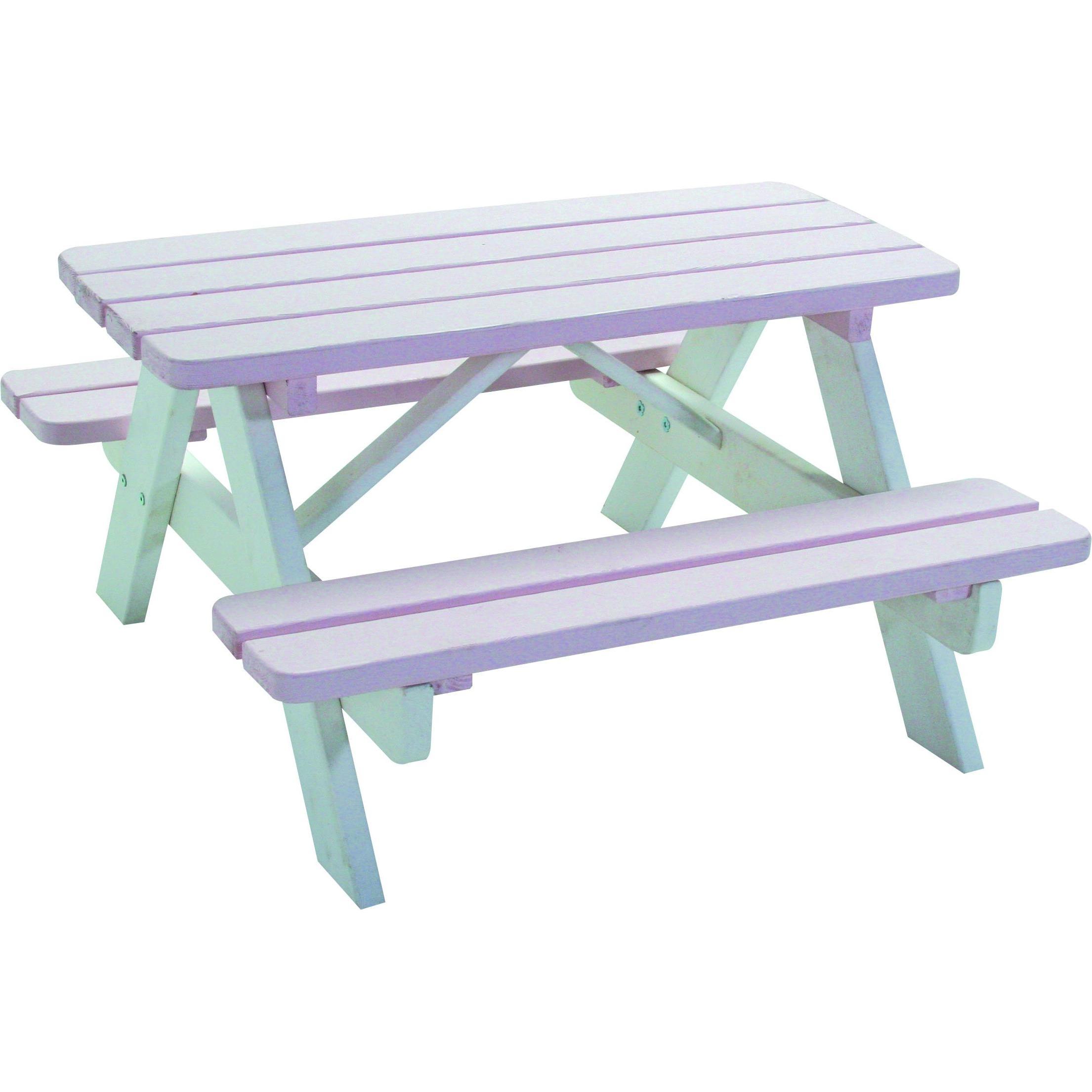 SenS-Line Kinder-Gartenmbelset Minnie Kiefer 4-Sitzer 3-teilig Kieferwei (34650152)