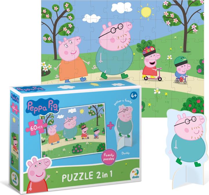 Produktbild Dodo Mit Spielfigur Peppa Pig (60 Teile)