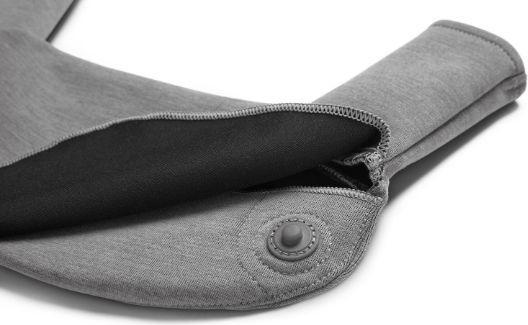 Produktbild BabyBjörn Lätzchen für Harmony, Jersey, hellgrau