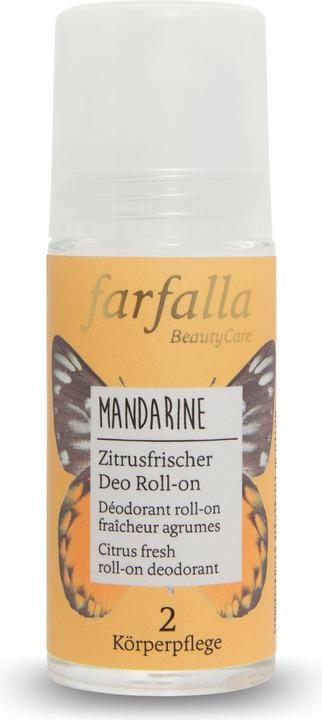 Actual product image Farfalla MANDARINE CITRUS FRESH Deo Roll-On (Roll-on, 50 ml)