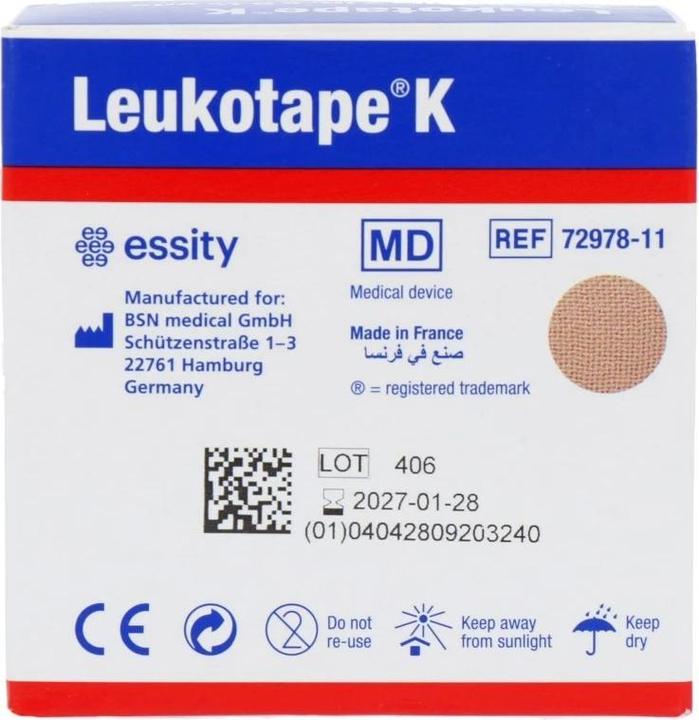 Produktbild BSN K Pflasterbinde 5mx5cm hautfarbig (5 m)