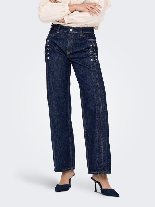 Image du produit Only ONLCOBAIN Mittlere Taille Weiter Beinschnitt Jeans Jeans mit weitem Bein (W30/L34)