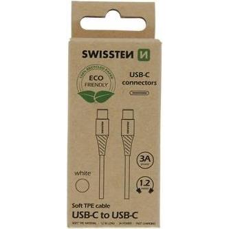 Thumbnail - Swissten Datenkabel USB-C/Lightning 1,2M (ECO PACK) (1.20 m, USB 3.2 Gen 1), USB Kabel