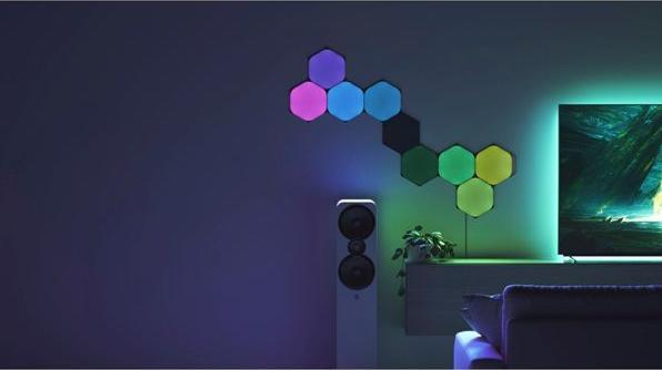Actual product image Nanoleaf Shapes Hexagons (100 lm)