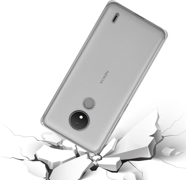 Actual product image Screenguard Nokia C21 Flexible TPU Clear Case (Nokia C21)