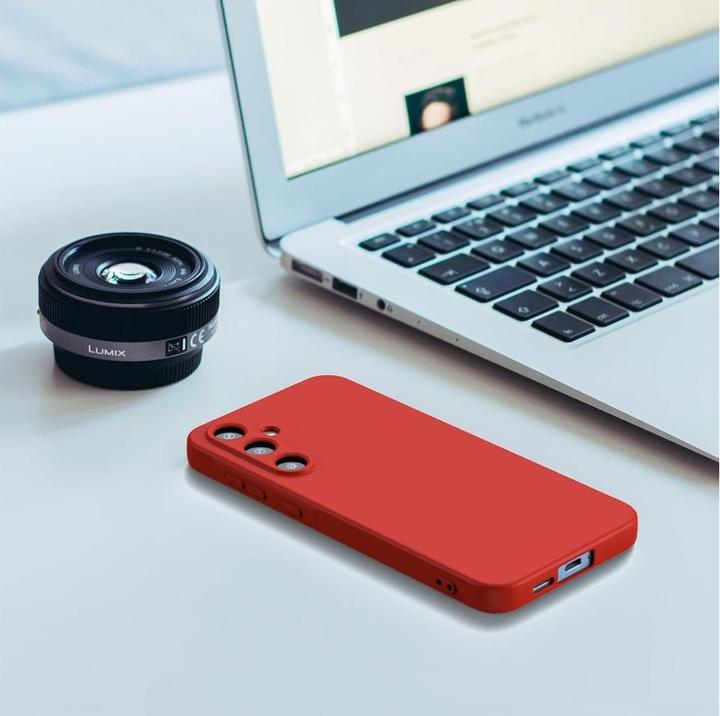 Produktbild Screenguard Samsung Galaxy A55 5G Liquid Silicone Case Hülle (Samsung Galaxy A55)