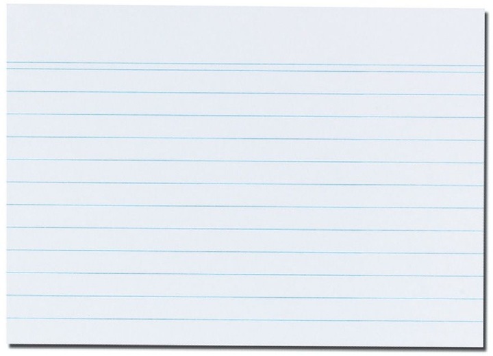 Nutritional values and ingredients Herlitz Index cards (A6, 180 g/m², 100 x)