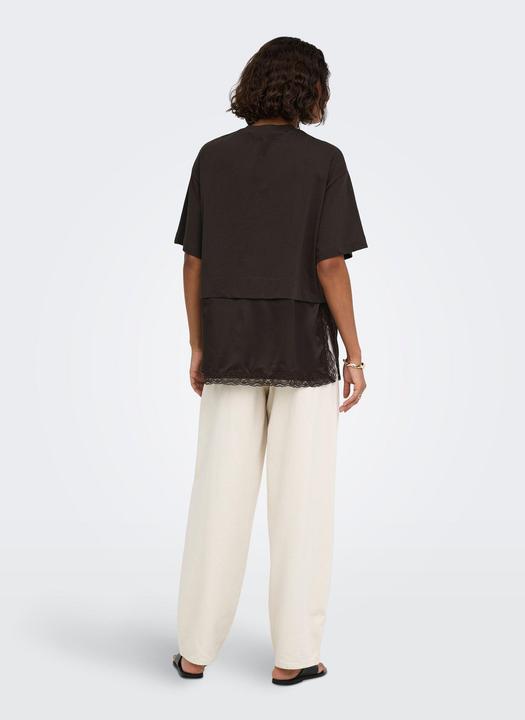 Produktbild Only Onlmexa S/S Tee Lace Top Wvn (M)