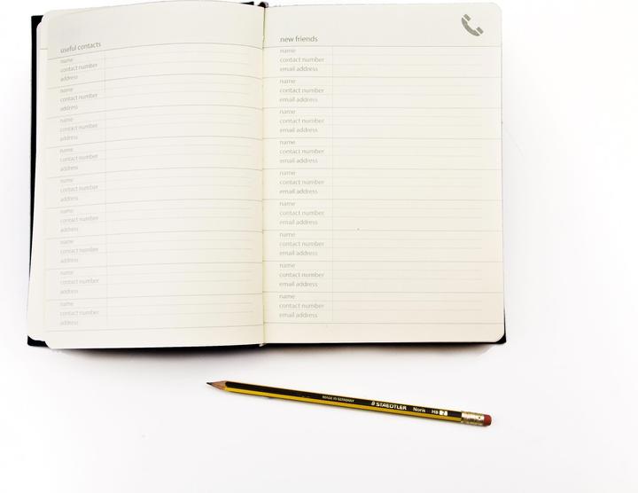 Image du produit Suck UK MyTravel Journal (À rayures, Blanc, Couverture rigide)