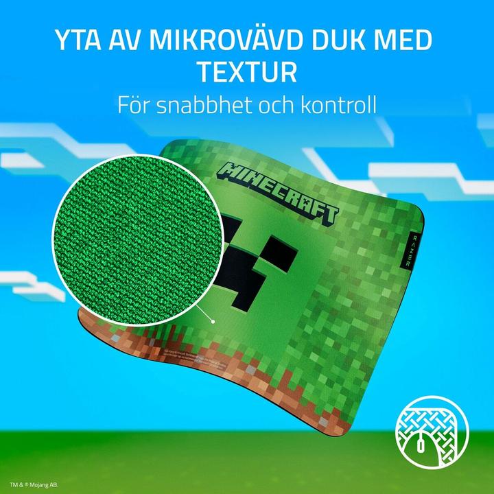 Actual product image Razer Mousepad Gigantus V2 Minecraft (M)