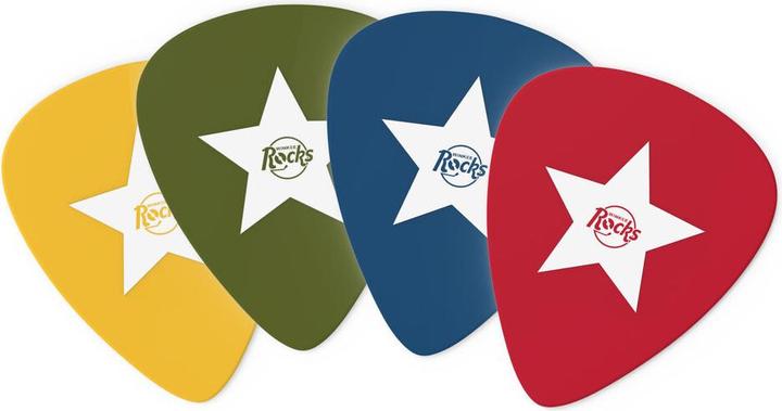 Produktbild Winkee Coasters - Plectrum - Set of 4 (4x, Glasuntersetzer)