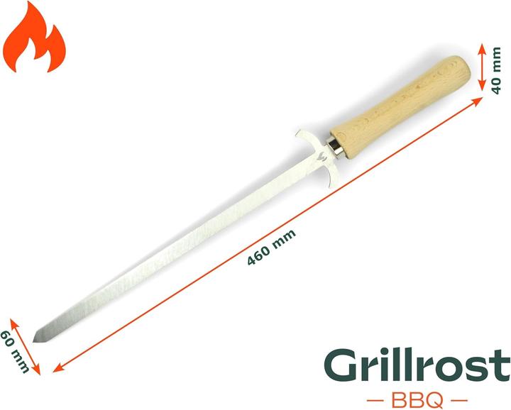 Produktbild Grillrost BBQ-Drehspiess Set