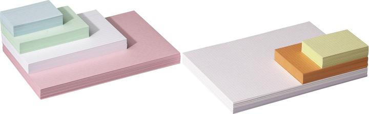 Produktbild 0 Karteikarten (A7, 100x, 190 g/m²)