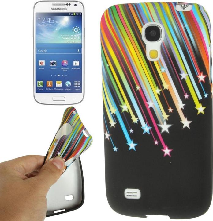 Produktbild König Design Schutzhülle TPU Case für Handy Samsung Galaxy S4 mini i9190 Stars (Samsung Galaxy S4 mini)