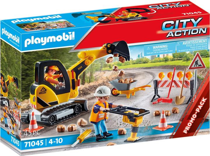 Actual product image Playmobil Road construction (71045, Playmobil City Action)