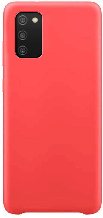 Actual product image Hurtel Silicone Case Soft Flexible Rubber Cover for Samsung Galaxy A03s red (Samsung Galaxy A03s)