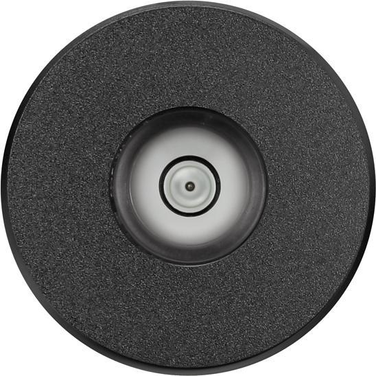 Actual product image Dynavox Aluminium Single Puck ASP3 with bubble level black (Panel weight)