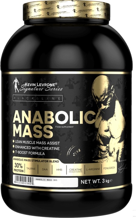 Actual product image Kevin Levrone Anabolic Mass (Cookies with Cream, 1 pcs., 3000 g)
