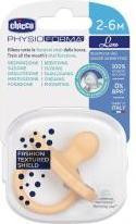 Immagine prodotto Chicco Succhietto fisiologico PHYSIOFORMA SOFT LUXE, silicone, ARANCIONE, 1 pezzo - 2-6m (1 x, fino a 6 M.)