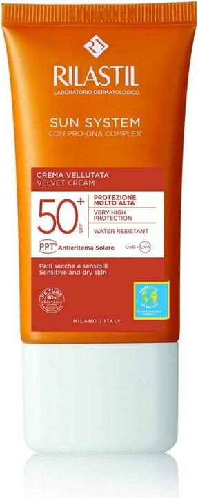Image du produit Rilastil Crème de velours Sun System Spf50 50ml (Crème solaire, SPF 50, 50 ml)