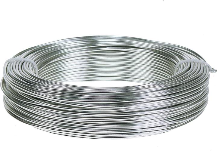 Viana Vielseitiger Aludraht für Schmuck, Modellbau und floristische Kreationen (60 m)
