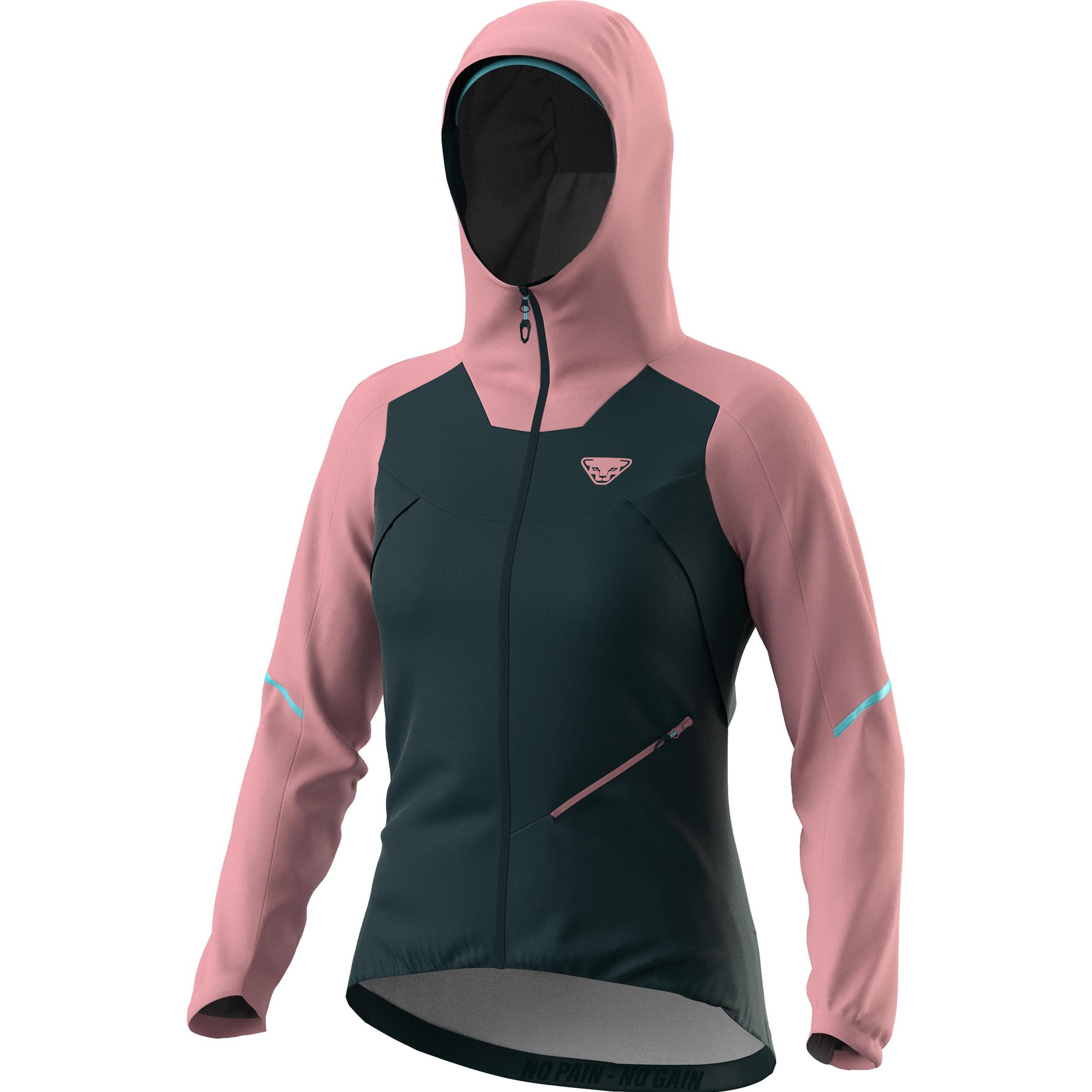 Dynafit, Damen, Velojacke, Ride 3-Lagen Jacke Damen (36, S), Rosa, 36, S