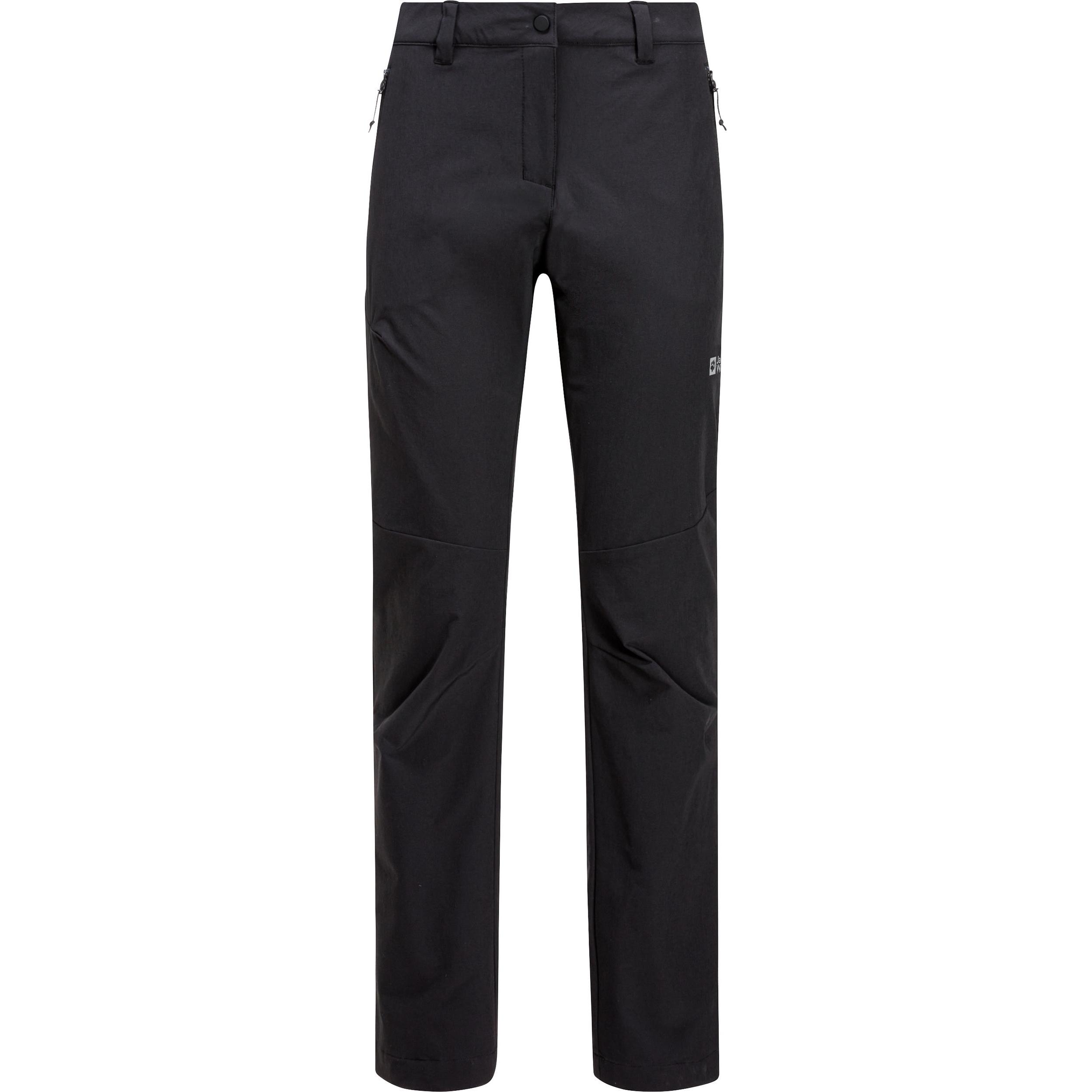 Jack Wolfskin, Damen, Outdoorhose, Holdsteig Pants W (36), Schwarz, 36