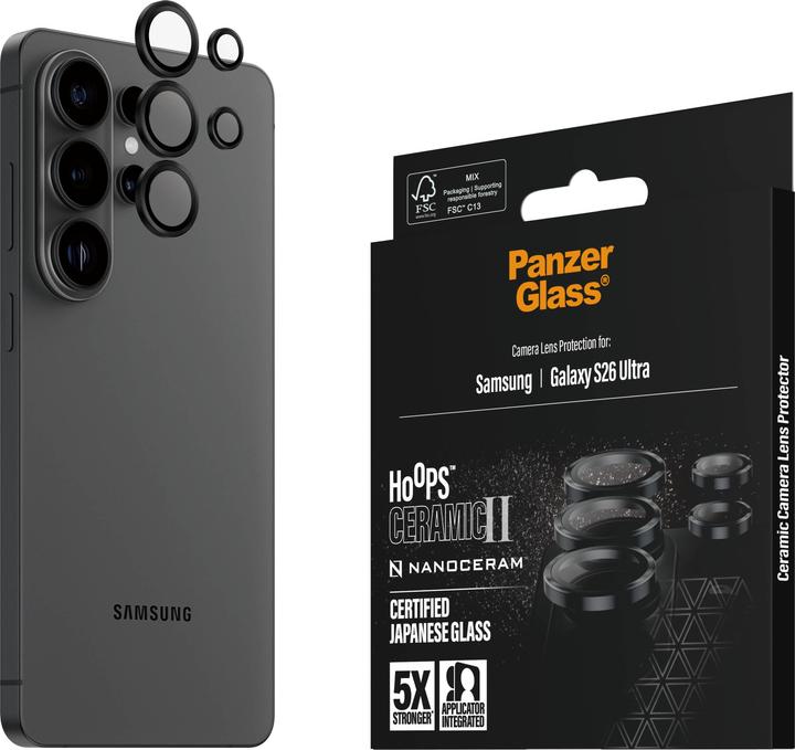 Image du produit PanzerGlass Ceramic Hoops II (1 pcs, Samsung Galaxy S26 Ultra)