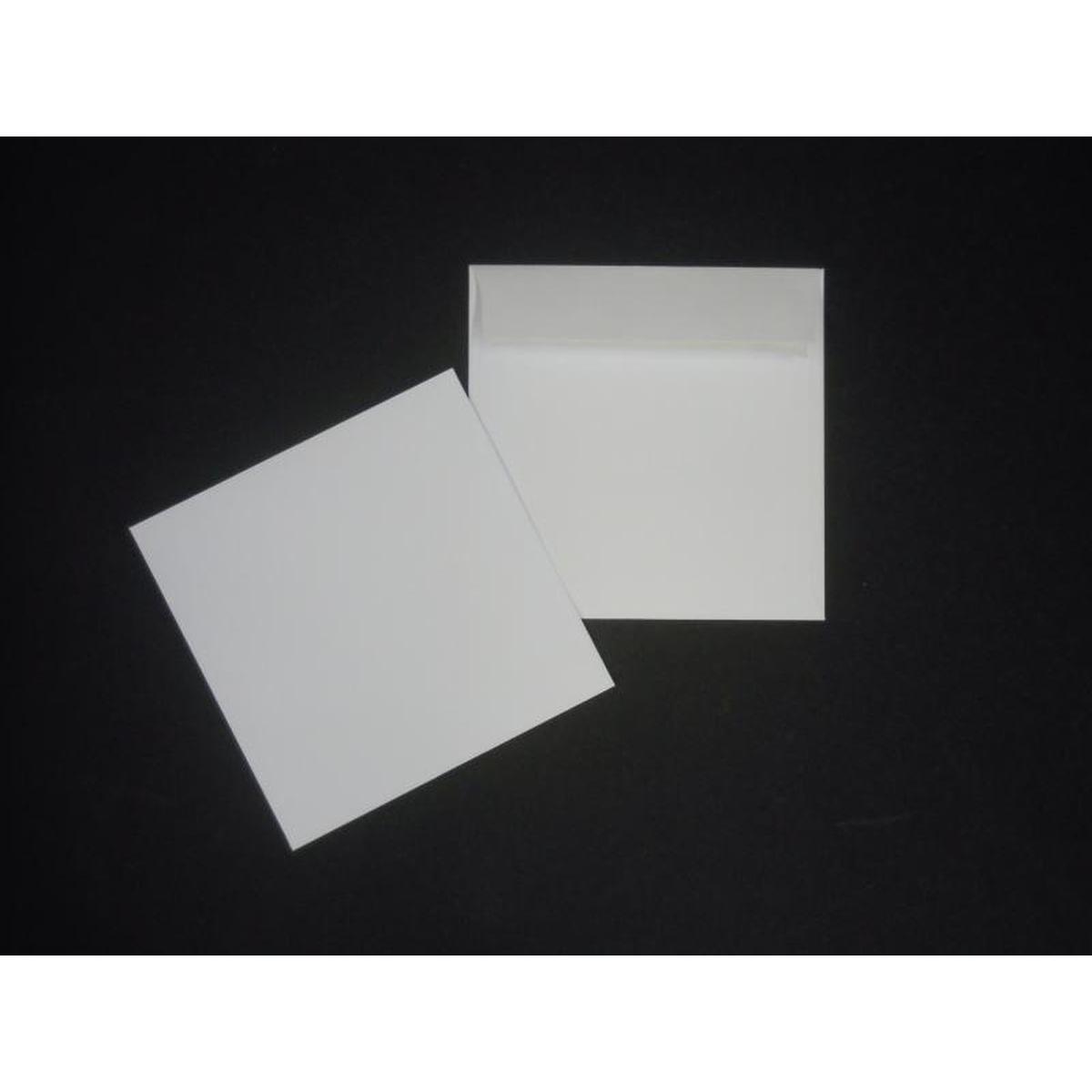 Thumbnail - Blanke, Briefumschlag, Briefumschläge 130x130mm 90g/qm haftklebend VE=100 Stück weiss (100 x)