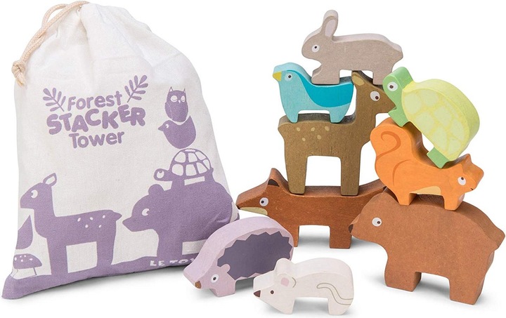 Actual product image Le Toy Van Forest animals