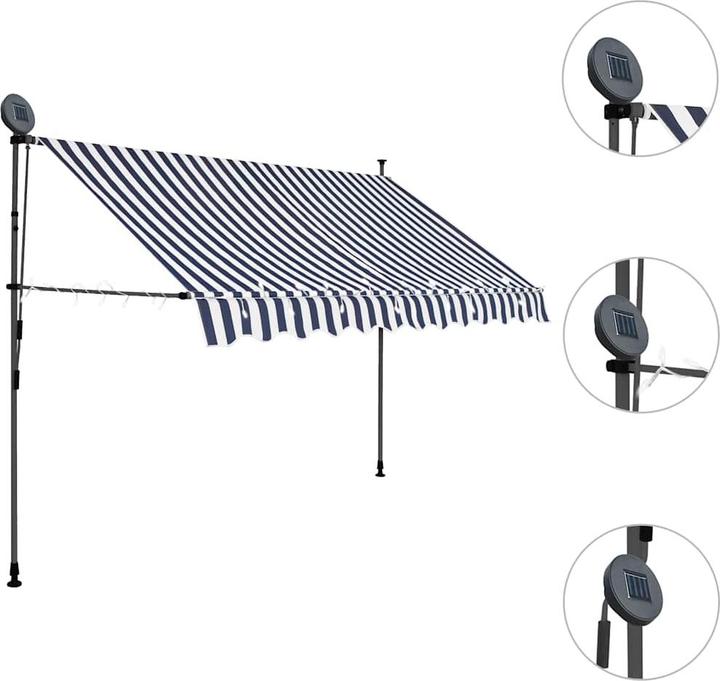 Image du produit vidaXL Einziehbare Markise (250 x 120 cm)