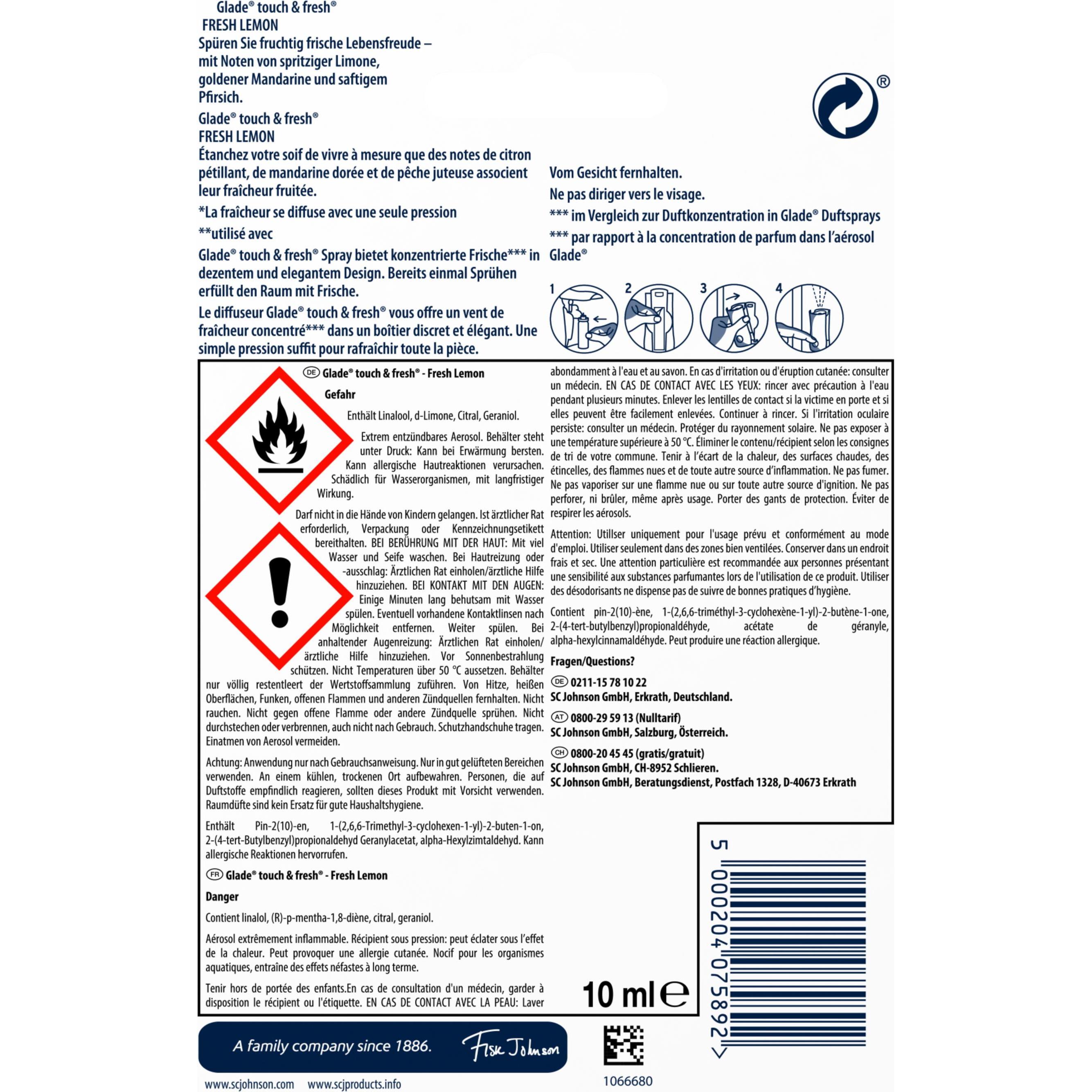 Thumbnail - Glade, Lufterfrischer, Touch & Fresh Mini