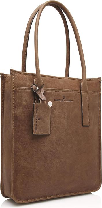 Produktbild Castelijn & Beerens & Beerens - Carisma Laptop shopper 15,6 RFID | cognac -