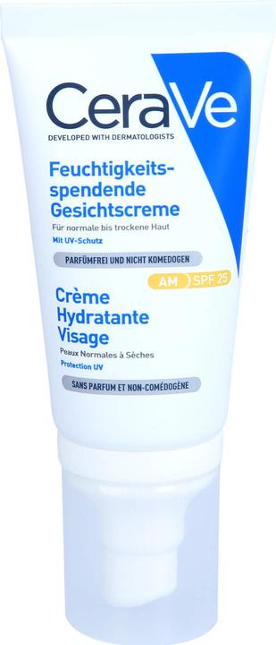 CeraVe Crème hydratante visage SPF30 crème (52 ml, Crème de jour, SPF 25)