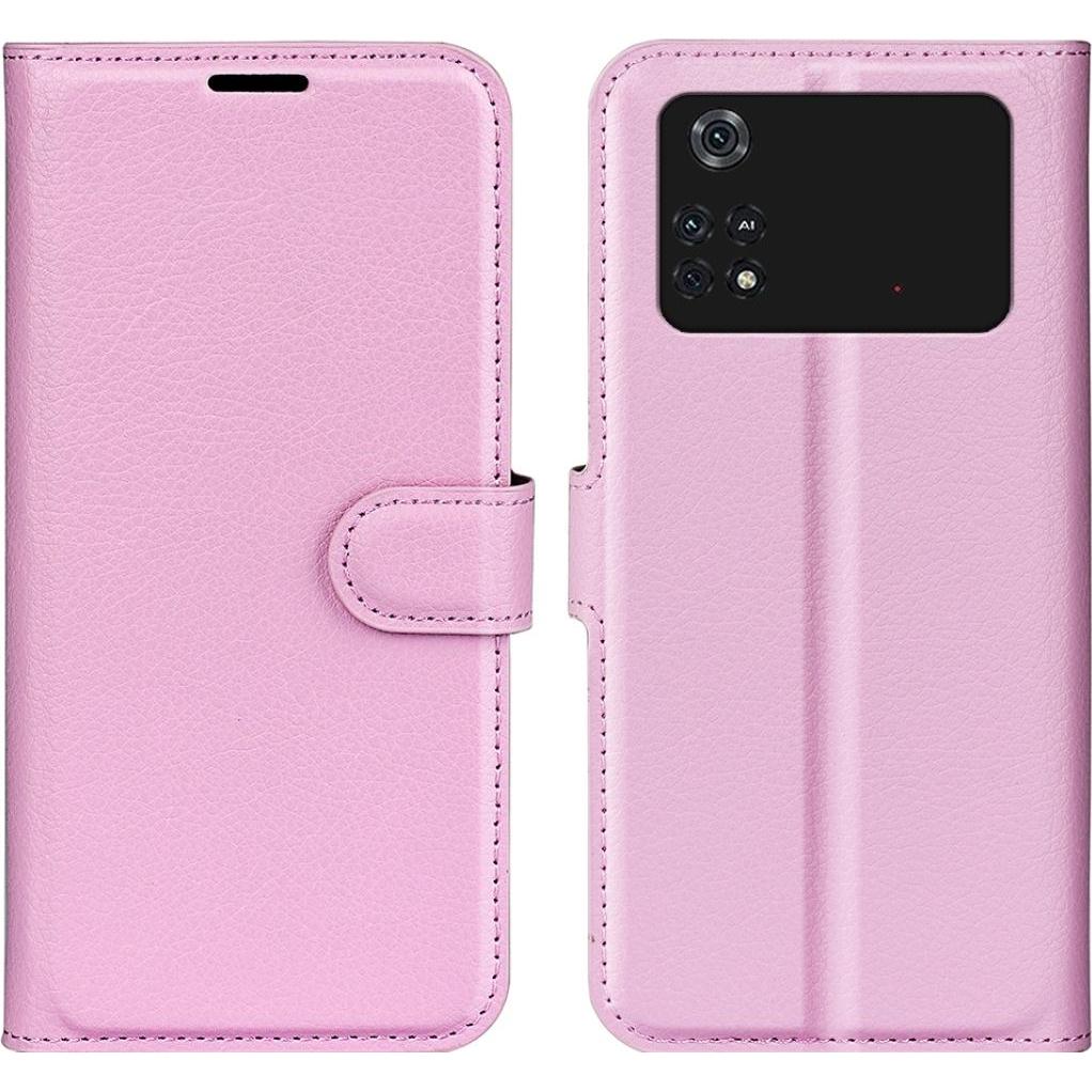 Thumbnail - Screenguard Xiaomi Poco M4 Pro 4G Leather Guard Lederhülle (Xiaomi Poco M4 Pro), Smartphone Hülle, Rosa