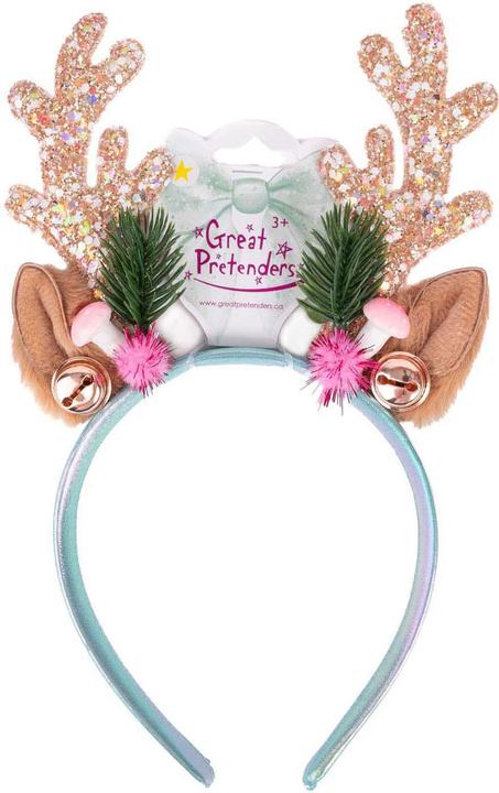 Produktbild Great Pretenders Weihnachts-Rudolph-Haarreif – Rosa/Mint