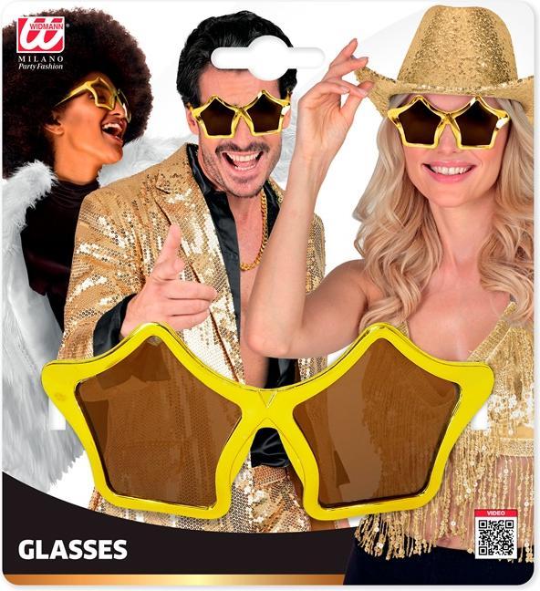 Produktbild Widmann Goldene Sternenbrille