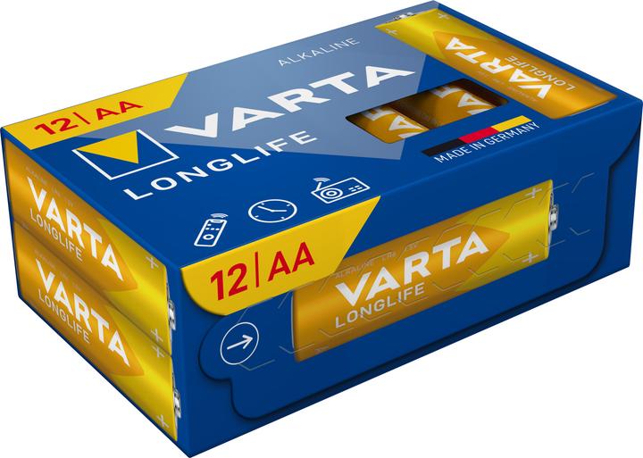 Varta Longlife (12 Stk., AA, 2800 mAh)