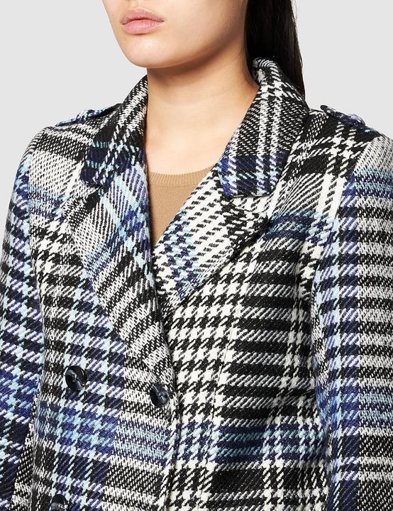 Actual product image Naf Naf Amalia Zwart Wide Women's Coat with Lining (38)