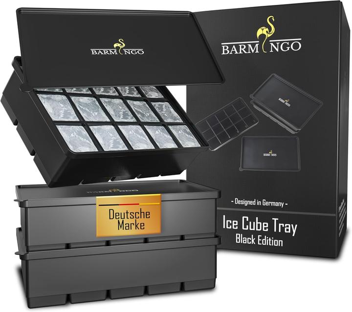 Produktbild Barmingo 3er-Set XXL-Eiswürfelform