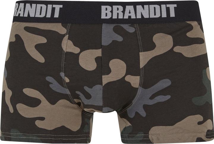 Brandit Boxershorts Logo 2er Pack (S, 2er Pack)