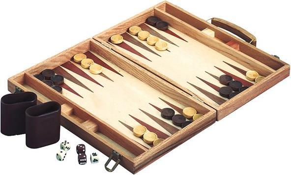 Produktbild Hoffmann Backgammon Deluxe aus (Deutsch)