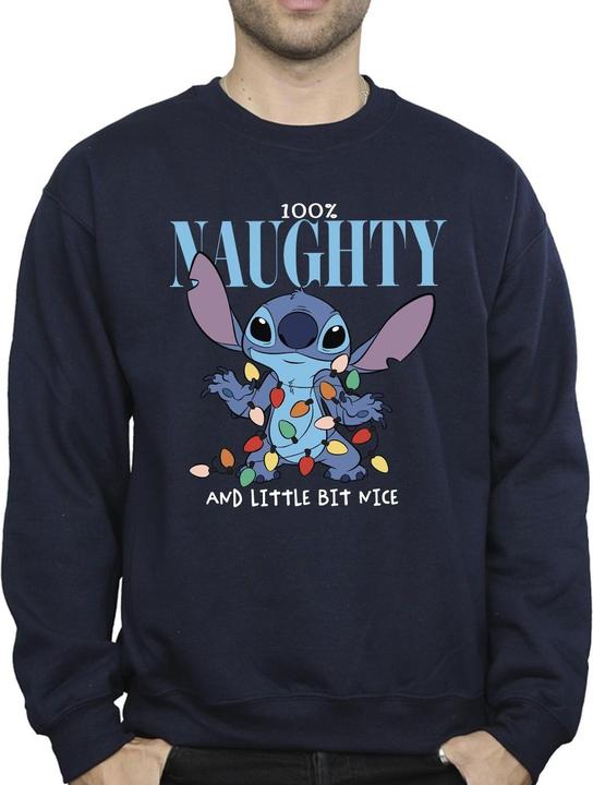 Immagine prodotto Disney Lilo & Stitch Naughty & Nice Felpa Uomo (XL)