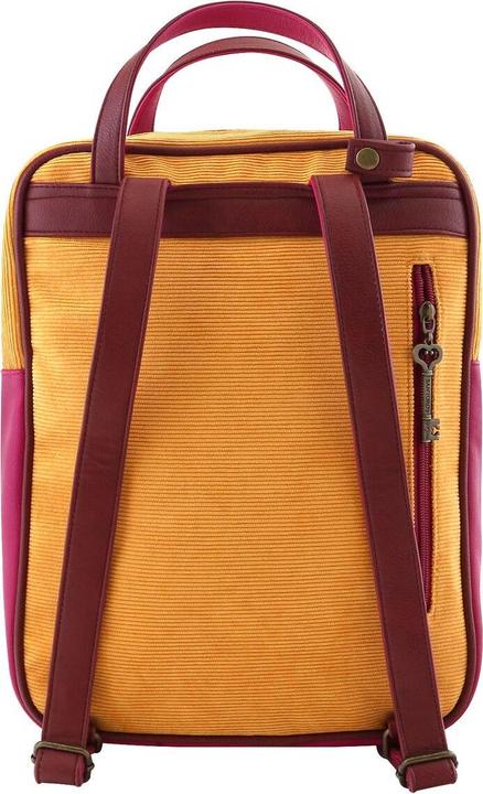 Actual product image Gorjuss Backpack Just one second salmon colour (27 x 10 x 37 cm)