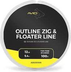 Produktbild Avid Outline Zig & Floater Line (6.80 kg, 0.33 mm)
