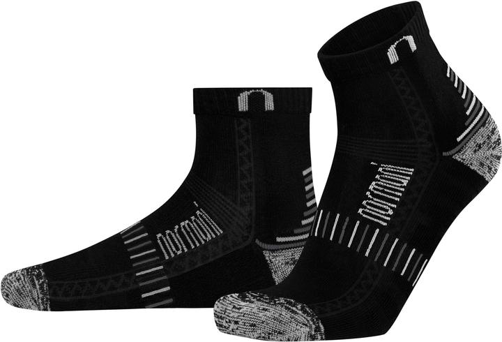 Actual product image Normani 3 Bamboo function short socks - 9389 (pack of 3, 47 - 50)
