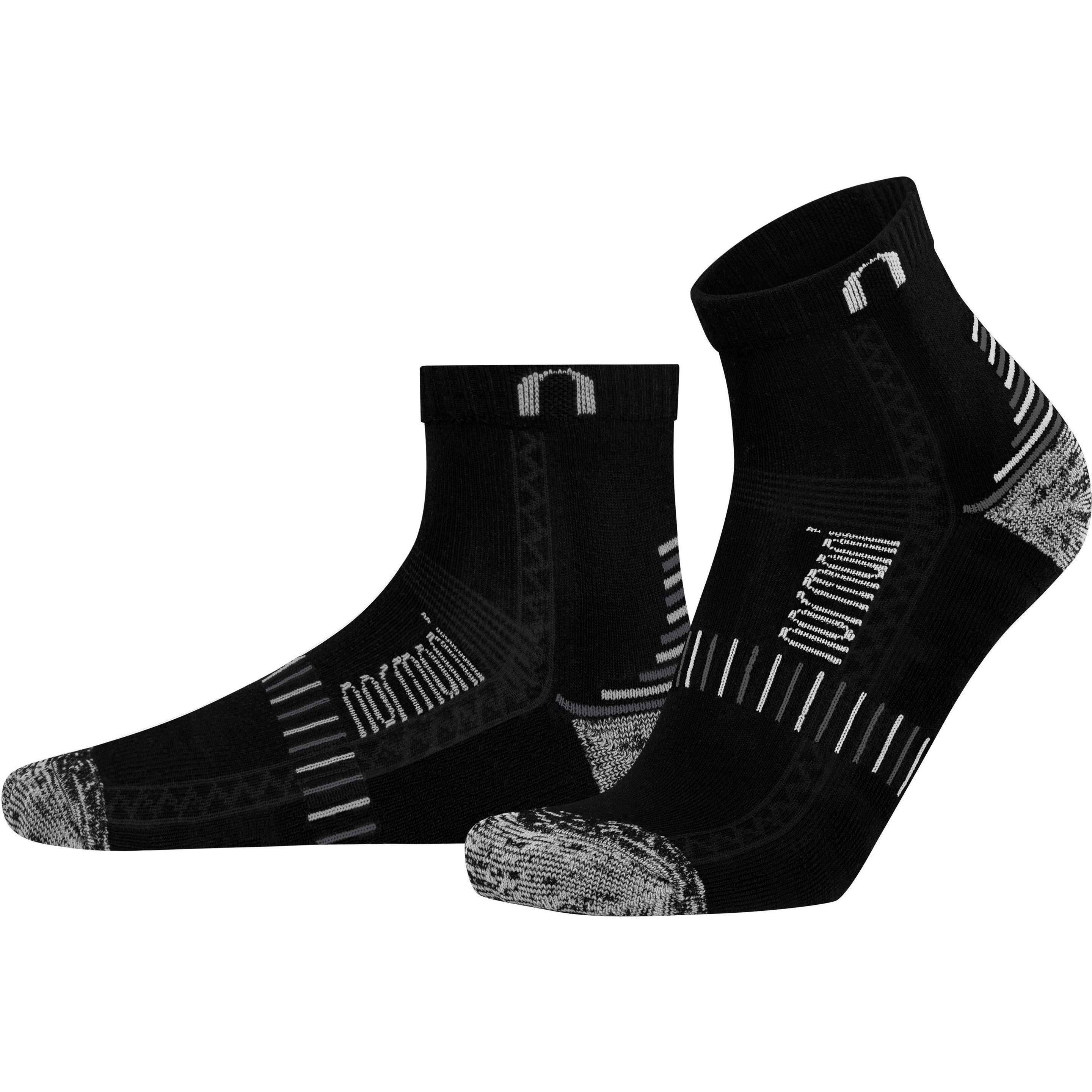Thumbnail - Normani, Herren, Socken, 3 Bambus Funktion Kurzschaftsocken - 9389, Schwarz, (3er Pack, 47 - 50)