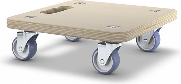 Image du produit kaiserkraft Rouleau de transport en plaque multiplex (200 kg)