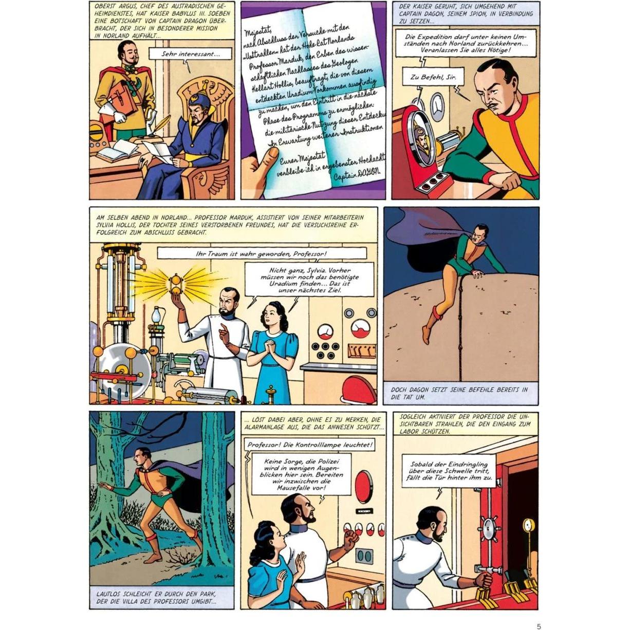 Thumbnail - Blake und Mortimer Bibliothek 0: Die U-Strahlen, Belletristik von Edgar P. Jacobs